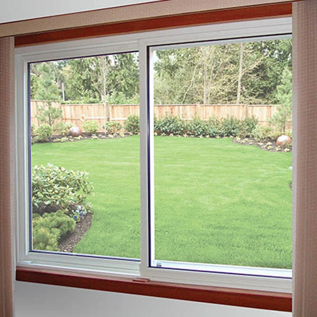 Horizontal Non-Thermal Break Customized Size Aluminum Sliding Window