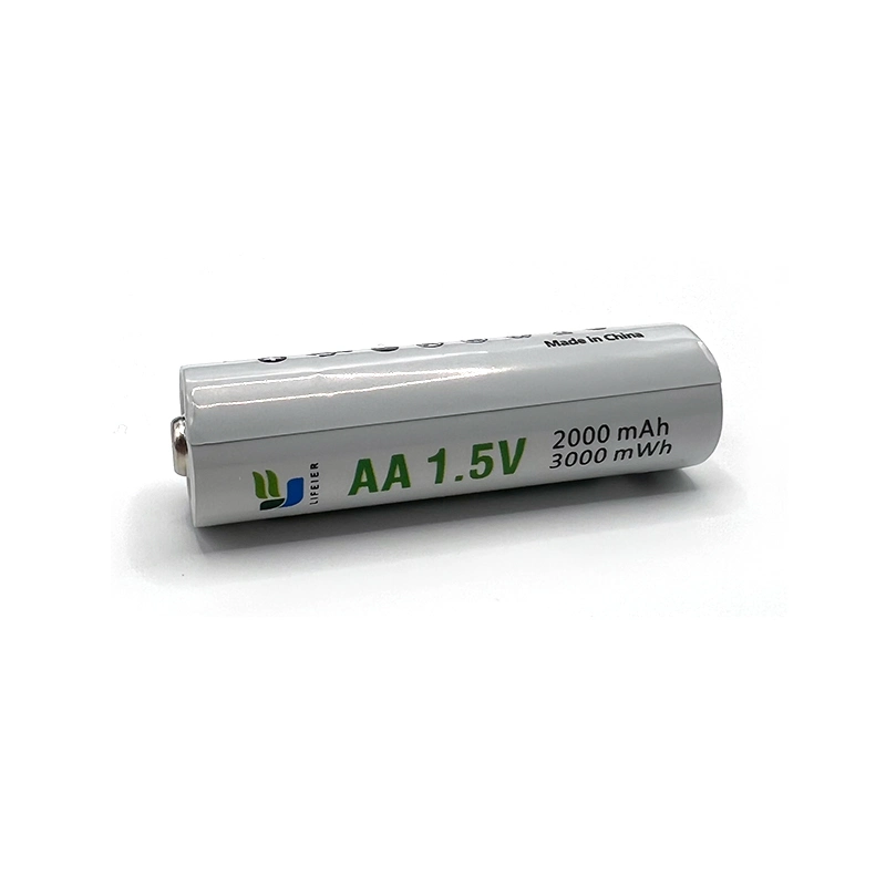 Rechargeable 1.5V Li-ion AA Battery (AA. AAA. 9V)