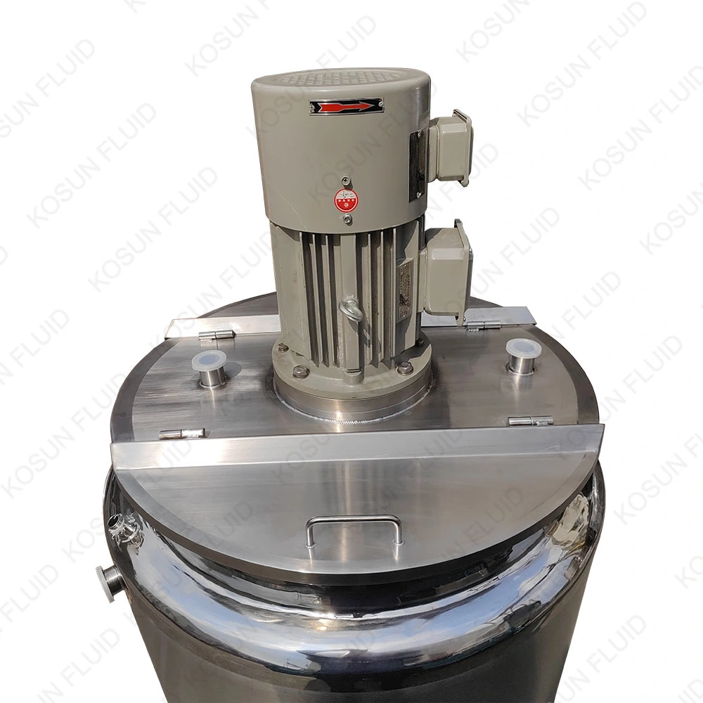 200L 500L 1000L Stainless Steel Chocolate Storage Fat Wax Melter Melting Tank