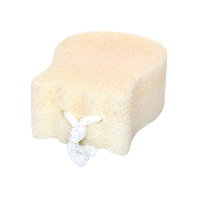 Wholesale Custom Logo Natural Baby Exfoliating Shower Bath Sponge for Bathroom