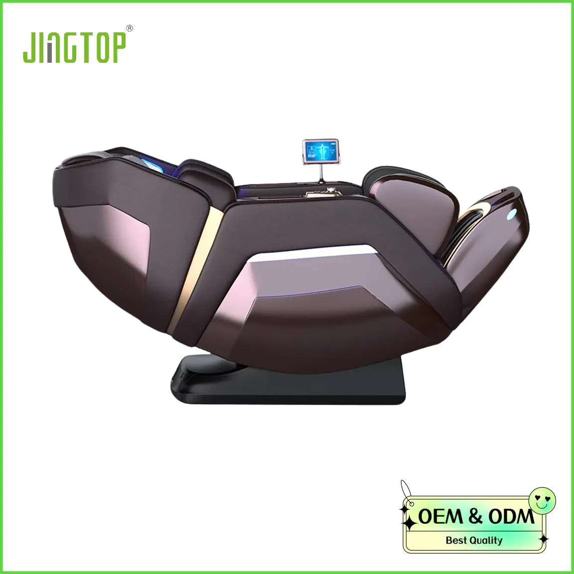 Jingtop Factory Wholesale/Supplier 3D 4D Intelligent Shiatsu Timing Control Home Chair