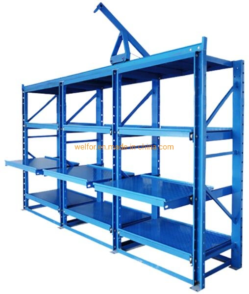 Hoist Crane Mould Shelves Steel Mold Rack Storage Racking