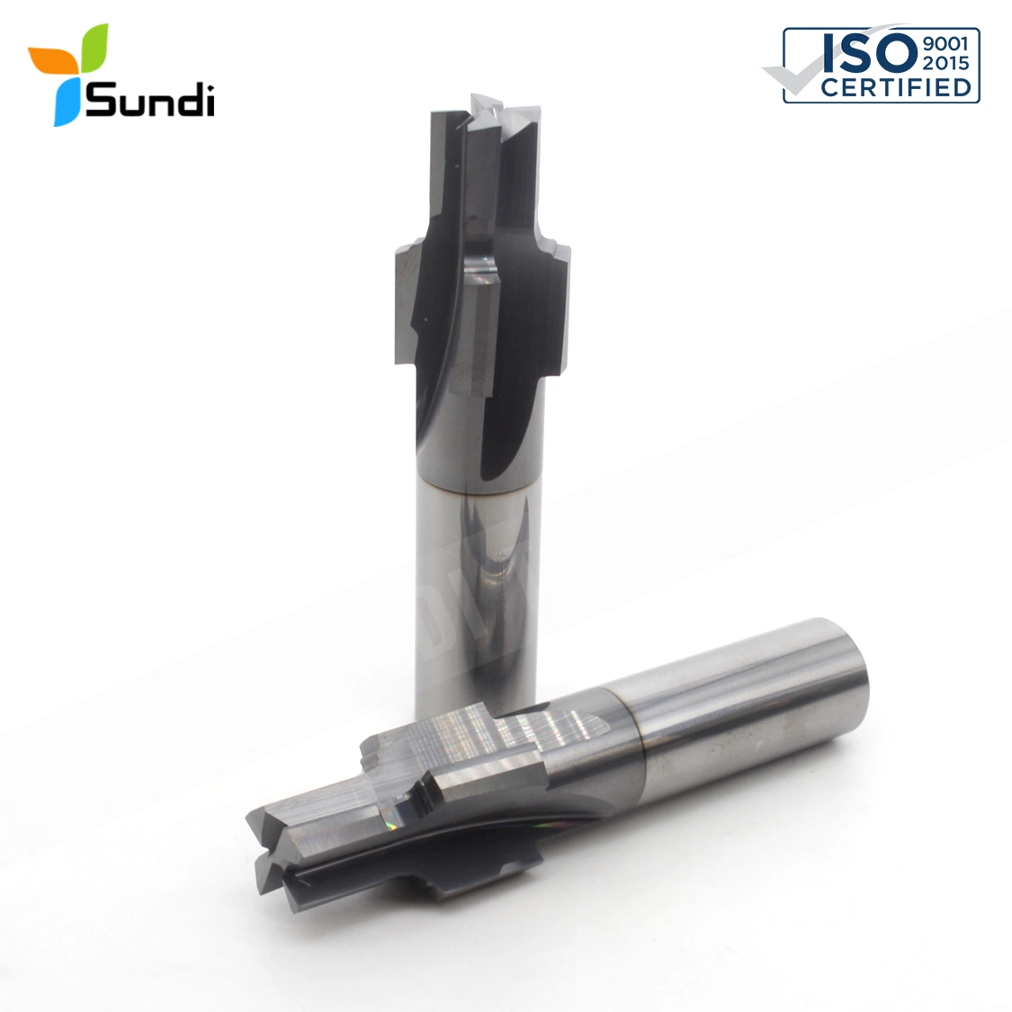 أداة القطع Sundi قبل الشريحة الكبيرة إزالة والشريحة غرفة Tungsten Carbide CNC طحن مقشة 1/2 قزم مثقب لمدخل ألومنيوم من الكربيد