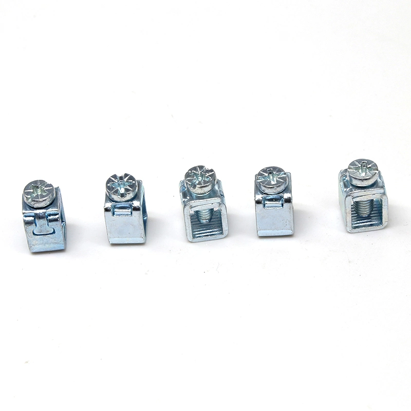 Zinc Plating Electrical MCB Wire Connector Terminal