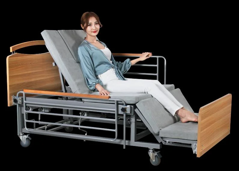 Multifunctional, Slip-Resistant, Manual, High quality/High cost performance Nursing Bed for Hospital or Home Use