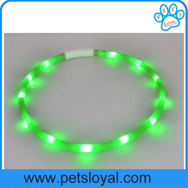 Amazon Standard Large Battery Rechargeable LED Pet Dog Collar Manufacturer