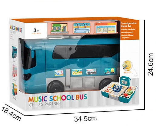 Amazon Hote Vente Volant Bébé d'apprentissage de l'éducation musicale pour tout-petits autobus scolaires multifonction