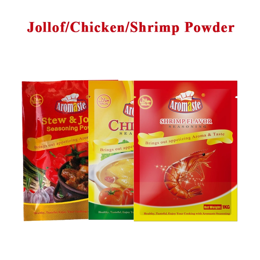 Top Grade Food Halal Chicken/Jollof/Shrimp Seasoning Powder for African Food