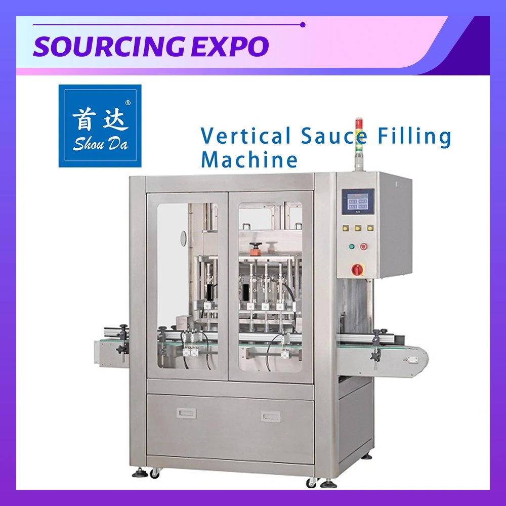 Automatic Linear Sauce Filling Machine Tomato Sauce/Ketchup Hot Cheese Soy Fish Garlic Mushroom Mustard Persimmon Paste Fruit Jam