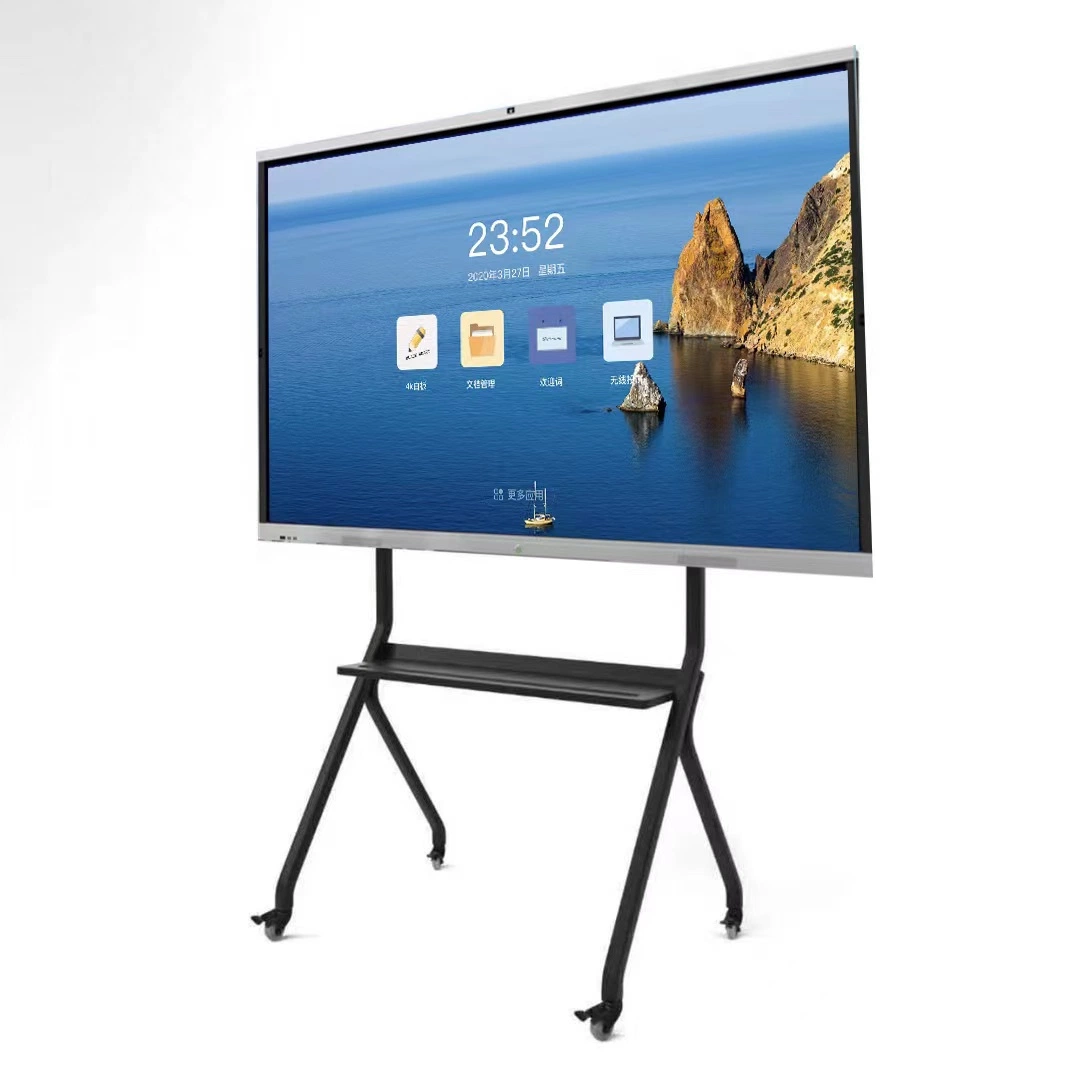 65 Inch Smart Whiteboard Digital Interactive Touch Display, Hybrid Work for Business Meeting and Home Office