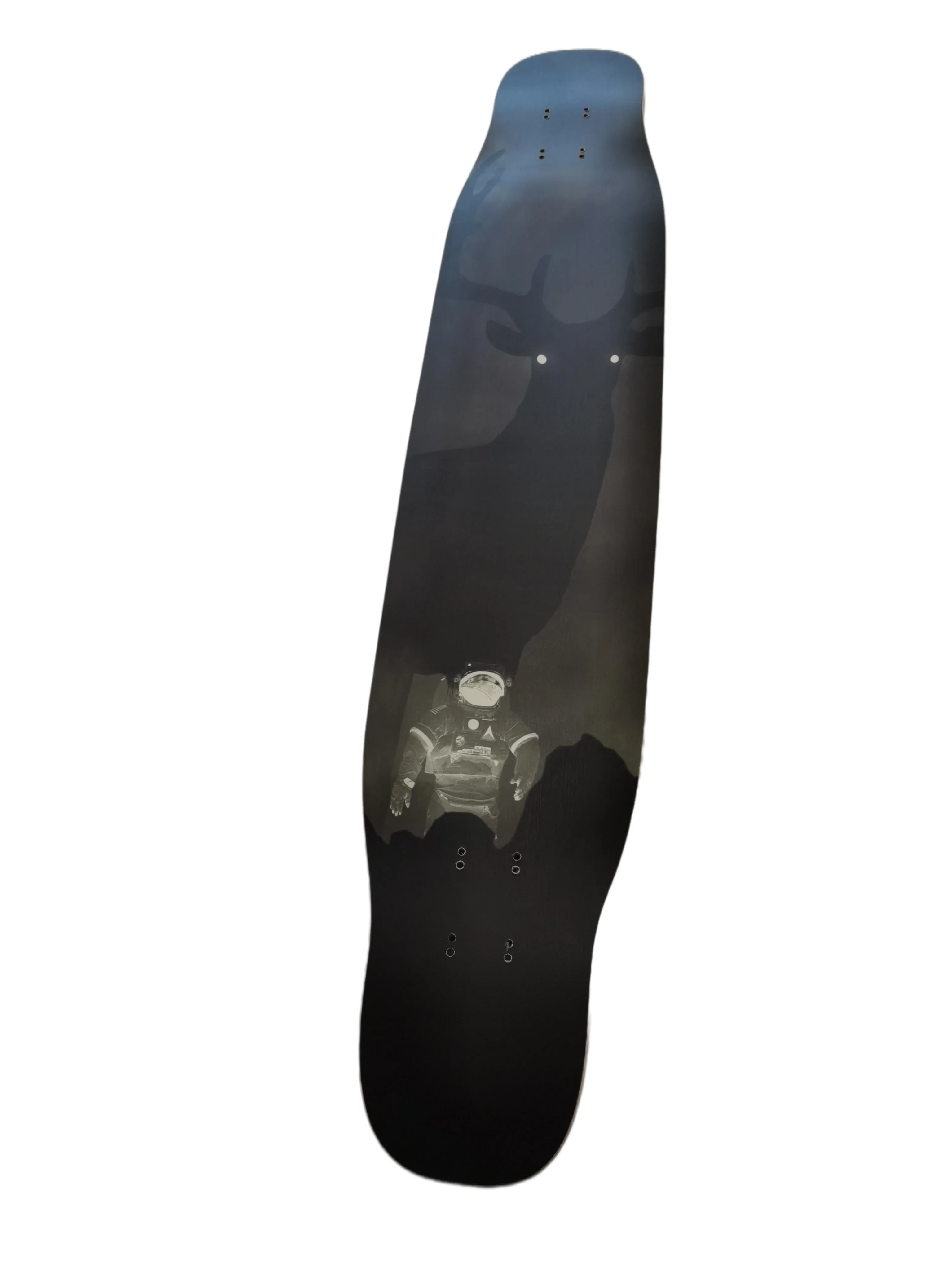 Vente en gros de haute qualité 7ply Maple Mixed Bamboo long Board Dancing Planche à roulettes