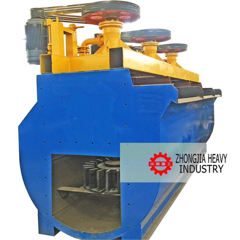 Copper Ore Concentration Process Flotation Cell Machine