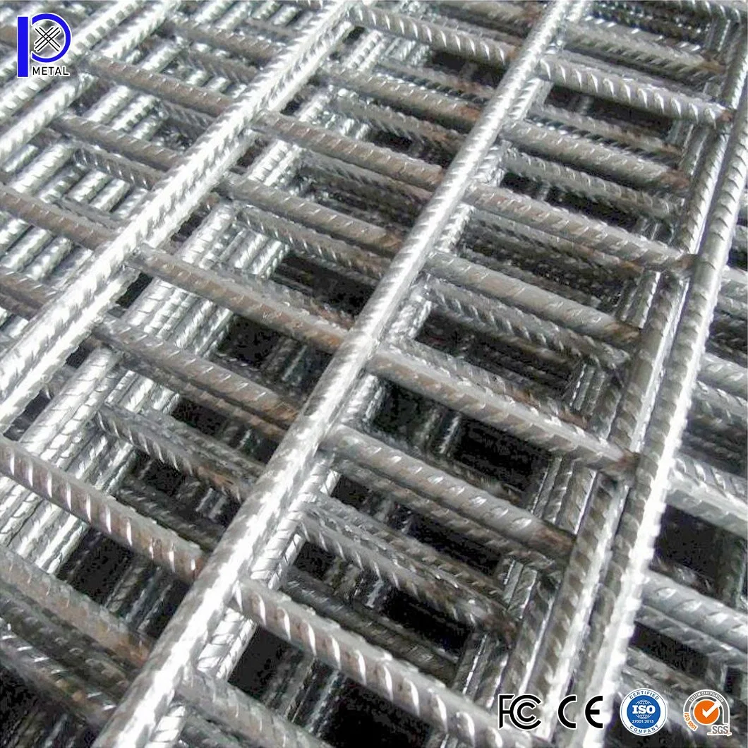 Pengxian 2*2/4X4 Galvanized Welded Wire Mesh China Suppliers 4 Inch X 4 Inch Concrete Reenforcing Wire Used for Concrete Pavement