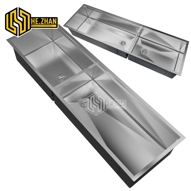 Handmade Oversized 304 Stainless Steel Kitchen Sink for Commercial Use Handmade Sink