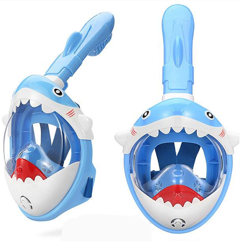 2020 Cartoon Children Full Face Snorkel Mask Anti Fog Diving Mask Kids/Teenagers