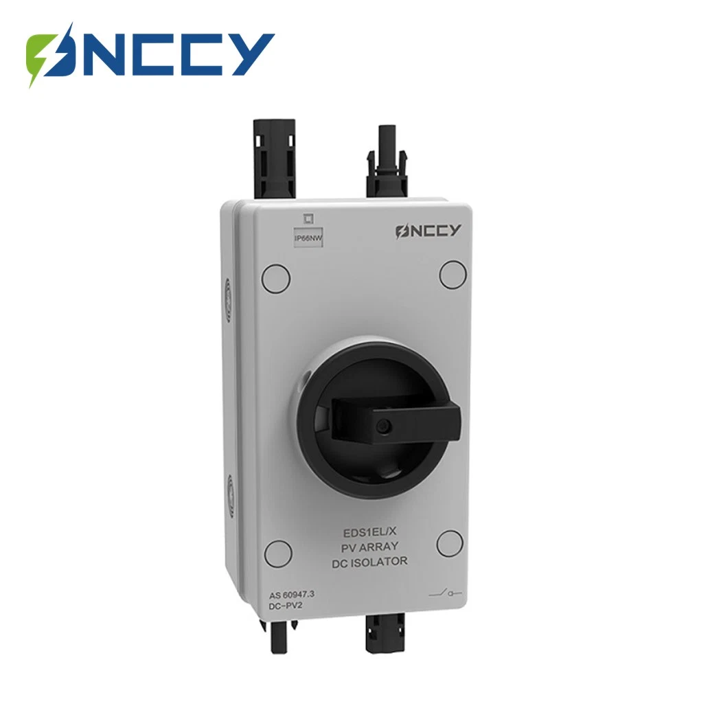 Electrical Solar PV Isolator System DC Automatic Transfer Type IP66 Enclosure Isolation Switch