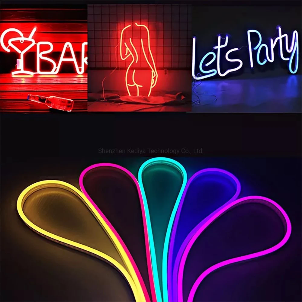 LED Neon Tube Light LED de alta qualidade Flex Strip LED Luz néon para LED Party luz de fundo LED de sinalização néon