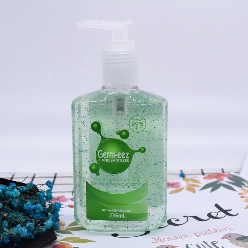 Hand Sanitizer Gel mit feuchtigkeitsspendenden Perlen Aloe Vera Essenz