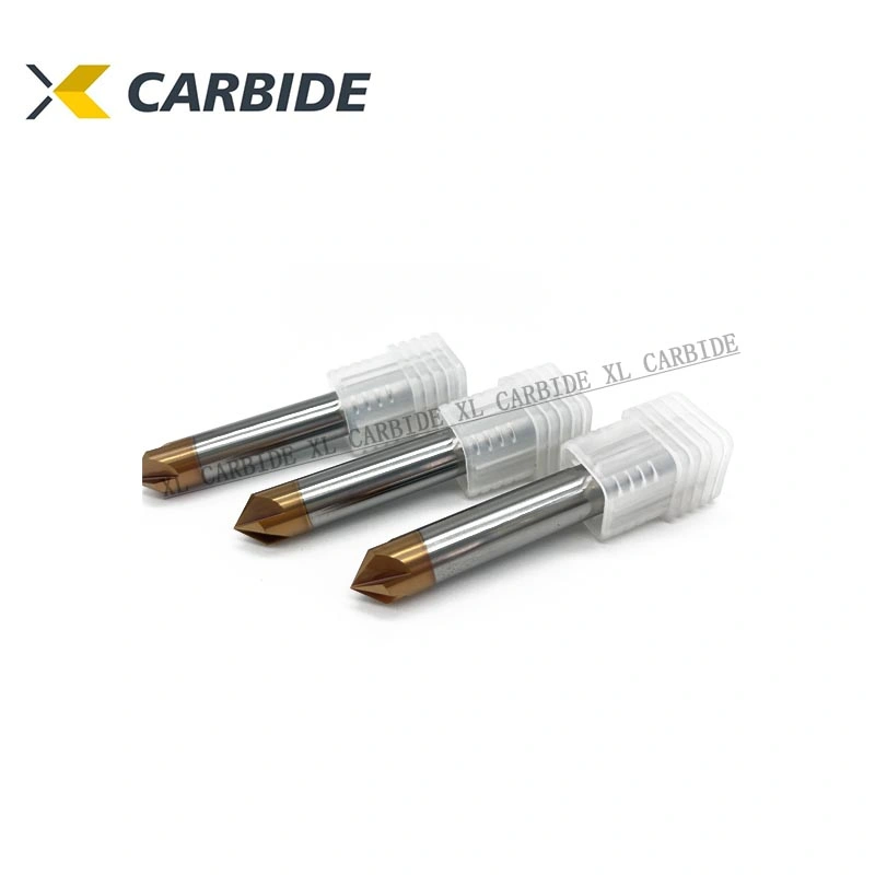 HRC55 Tungsten Carbide Chamfer Drill for Deburring and Drilling