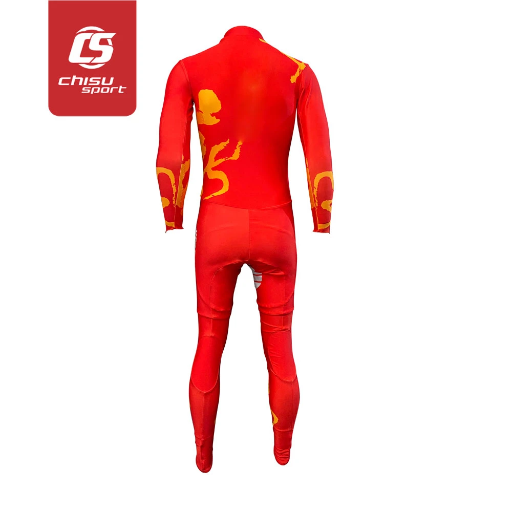 Chisusport Sublimation Pista corta velocidad Patinaje Traje resistente a cortes personalizado OEM