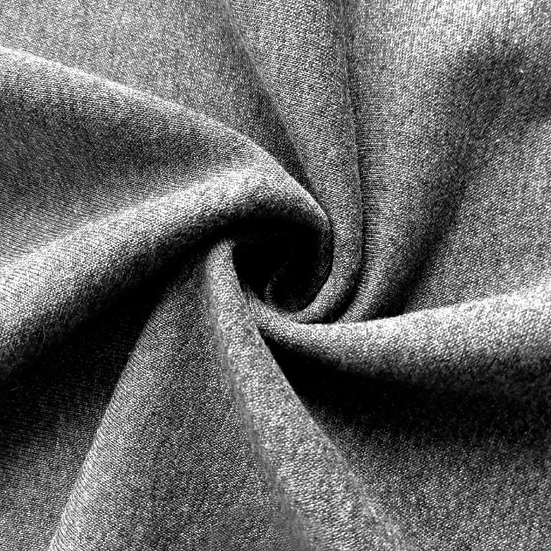 Tissu éponge français personnalisé de différentes couleurs épaisses et lourdes en coton 100% pour les sweat-shirts à capuche.