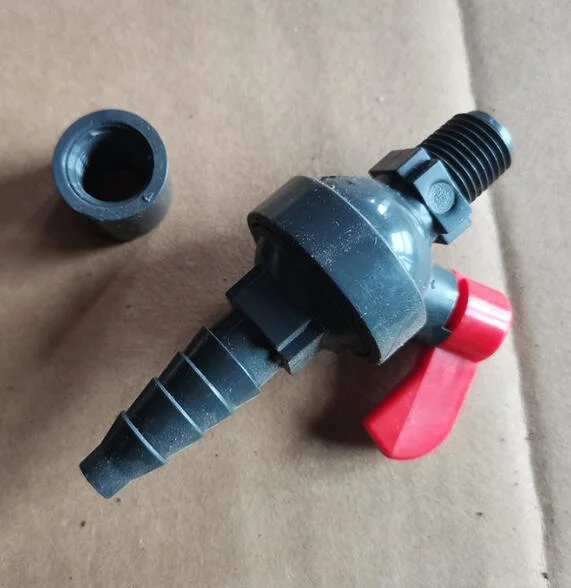 Plastic Sampling Valve 1/4"-8mm 1/2"-8mm/ UPVC Plastic Sampling Valve