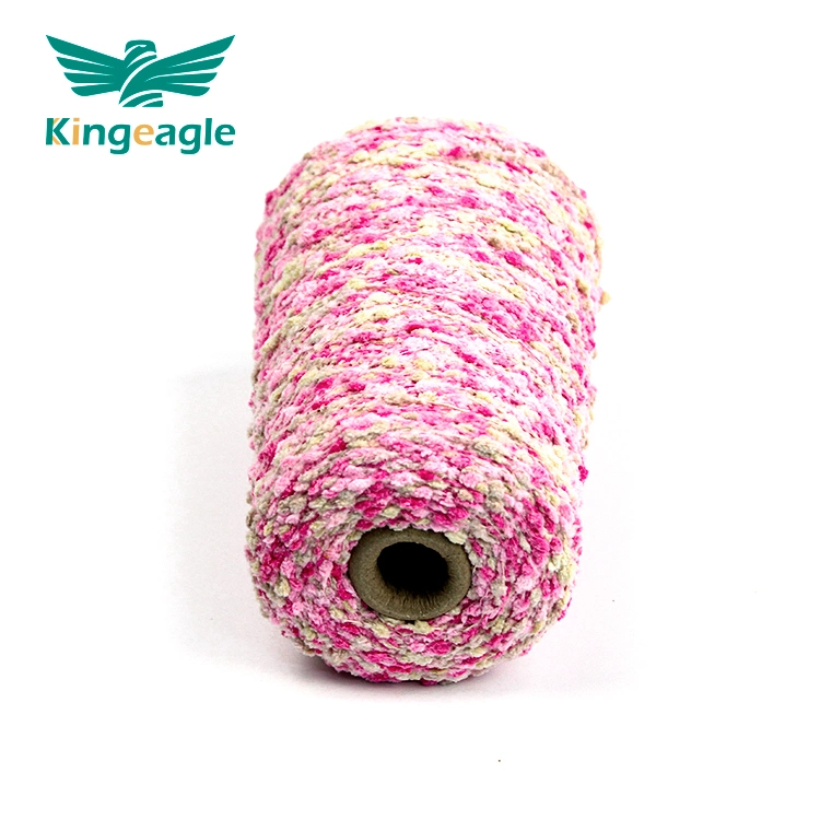 Kingeagle 100% Polyester Bean Fancy Yarn for Knitting Free Sample