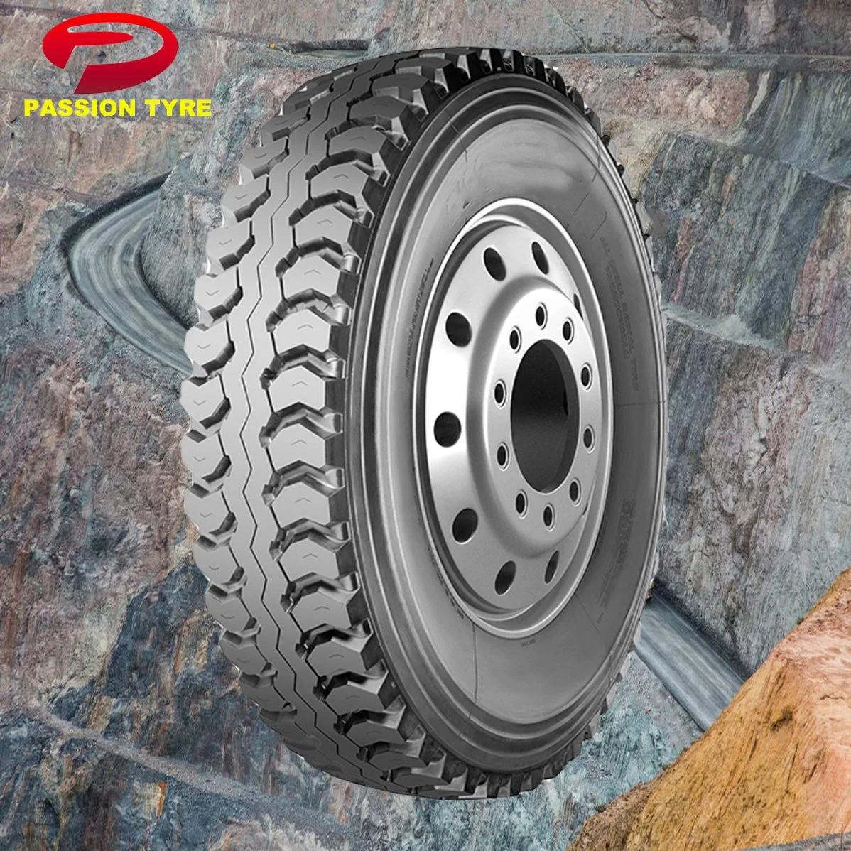 Heavy Duty All Steel Radial Truck Tyres, Tube Type Mining Truck Tires 10.00r20 11.00r20 12.00r20