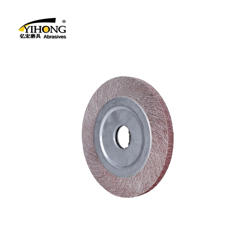 Aluminium Oxide Flap Wheel 100*25*25mm 24-1000# Factory Directly Sale for Grinding and Polishing