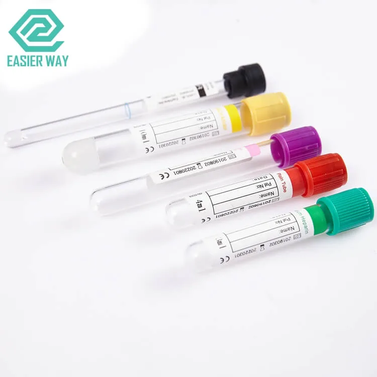 All Kinds of Blood Collection Tubes Blood Sample Vials