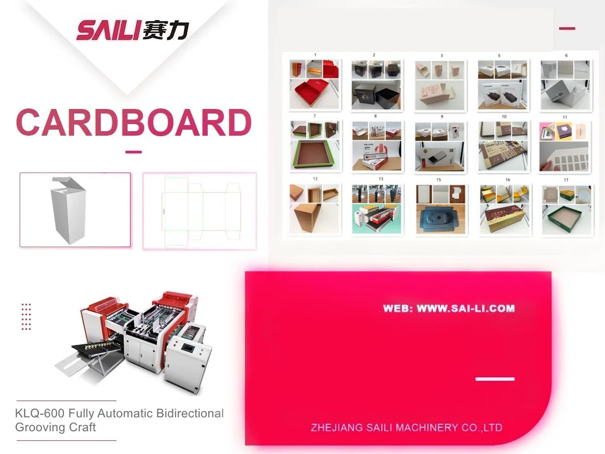 Labor Sparen Bidirektionale Nuten Craft Greyboard Schuhe Box Forming Prozess