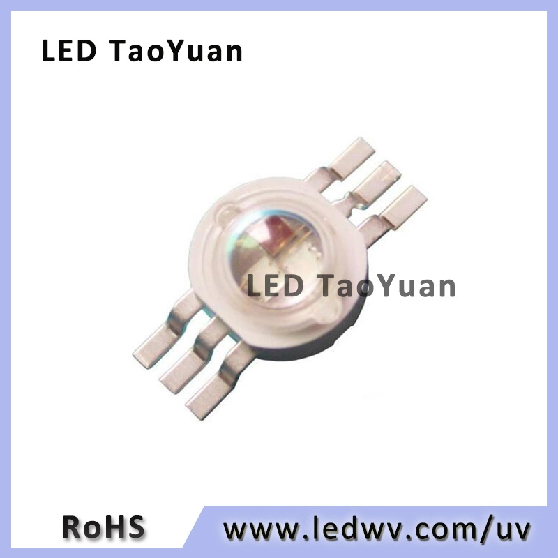 1W 3W RGB LED Luz Roja