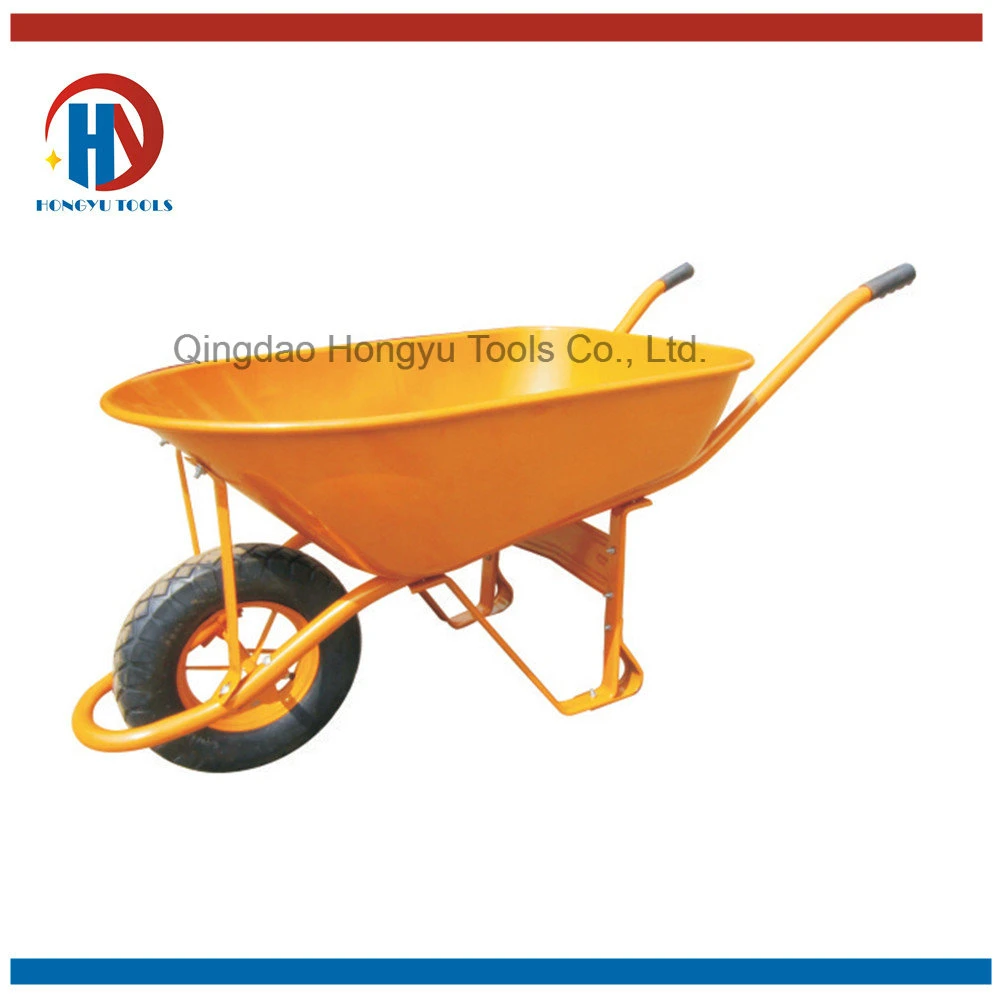 Durable Popular Hand Push Cart/Wheel Barrow (WB7503)