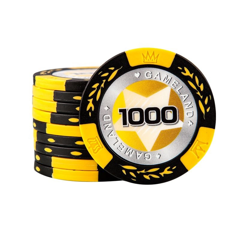 Hot-Selling Wholesale/Supplier OEM Material Plastic ABS Casino Games Ept Poker Chips Ceramic Golf Texas Hold Em Poker Chip Set