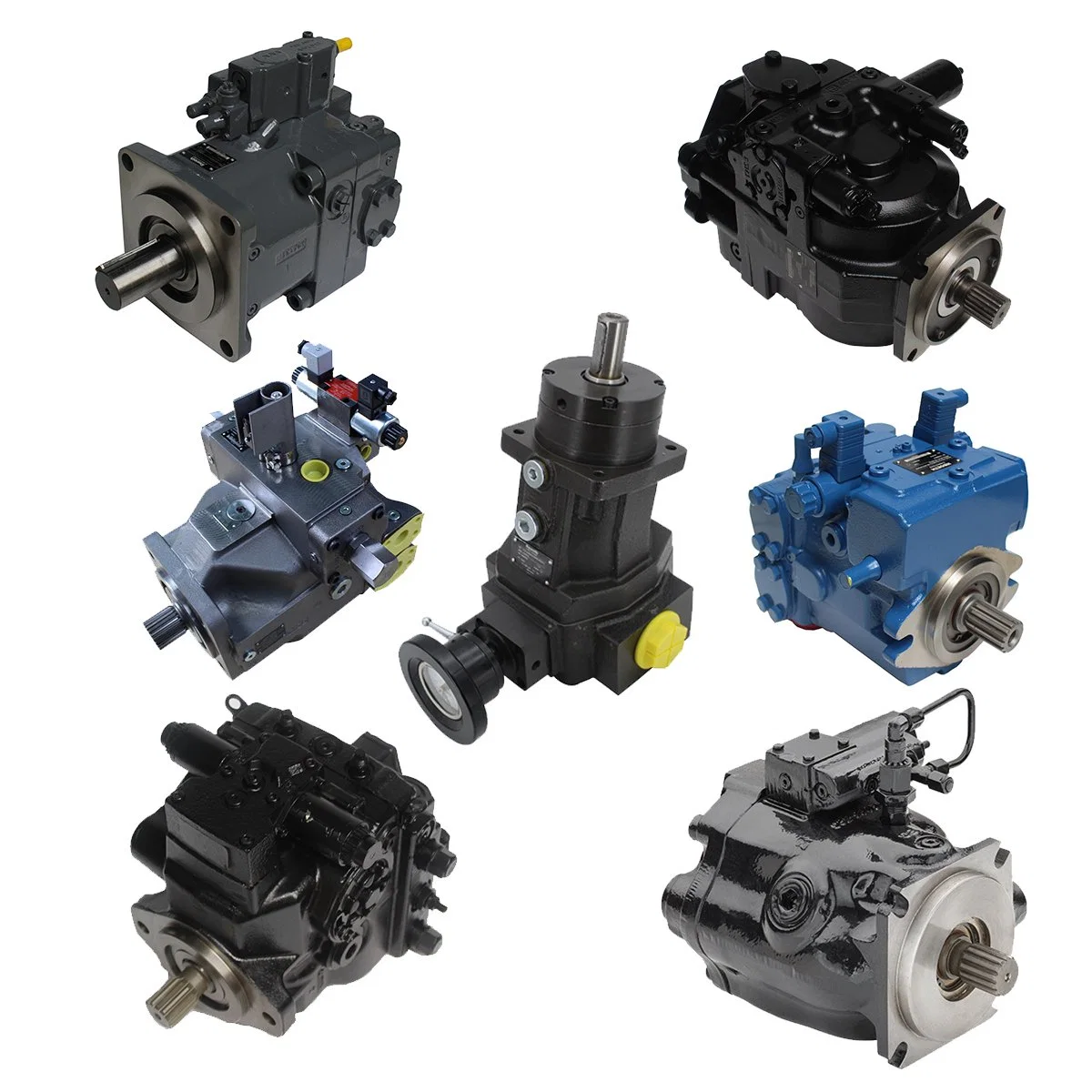 Hydraulikpumpenmotor Rexroth Eaton Vickers Parker NACHI Kawasaki Cat Linde Sauer Yuken Getriebepumpe Schaufel Volvo Bagger Kyb Hawe Atos