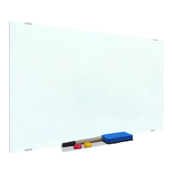 Vidrio templado Glassboard magnética personalizada Pizarra