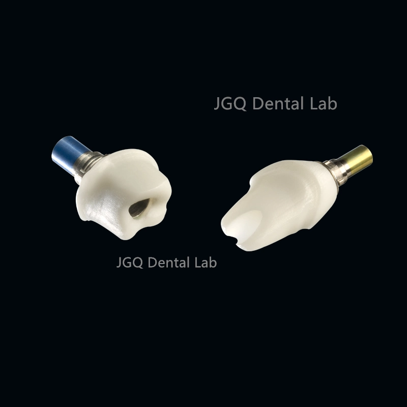 Dental Lab Custom Implant Abutments Titanium and Zirconia Used for Implant Cases