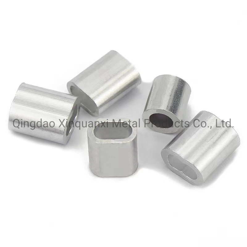 DIN3093 manguito de cuerda de aluminio para cuerdas