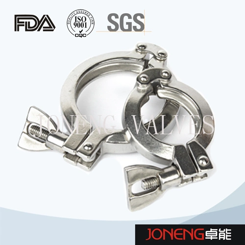 China Stainless Steel Sanitary Food Grade Single Pin Joint Clamp (JN-CL2002)