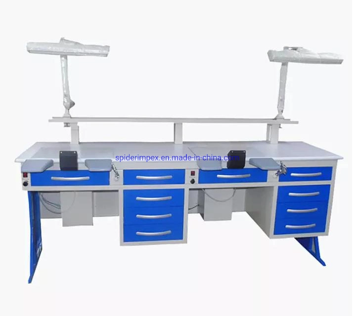 All-Purpose Dental Laboratory Furniture Dental Technician Table Desk