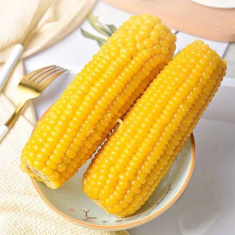 IQF Frozen White Glutinous Sweet Corn Non-GMO Cooked Sweet White Corn