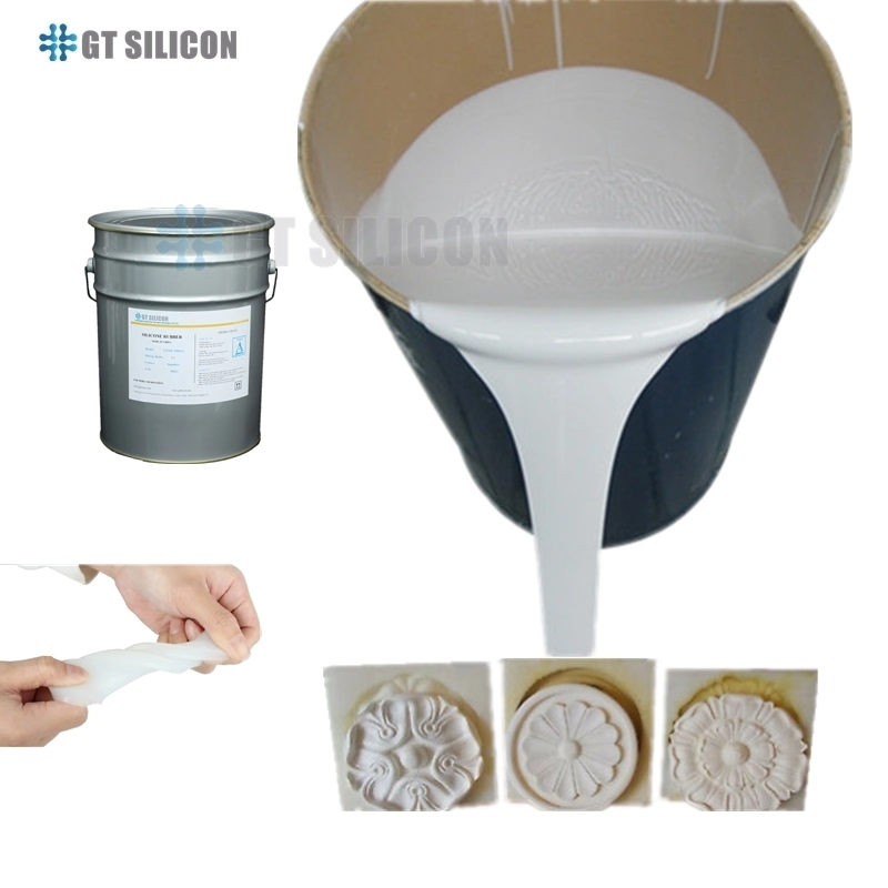 RTV-2 Liquid Silicone Rubbers for Gypsum Decorations Mold Making for Free Sample