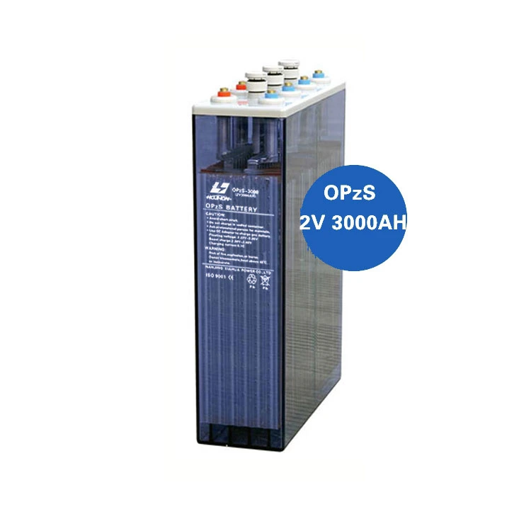 Opzs Residential Battery Storage 2V 3000ah Stationary Lead Acid Batteries