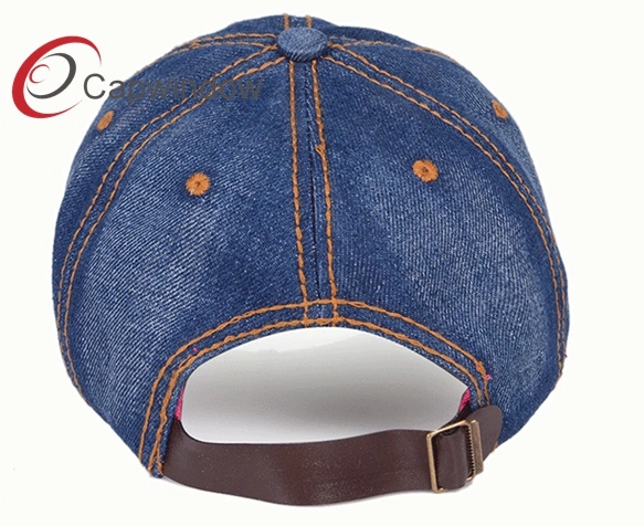 New Cowboy Style Sandwich Baseball Cap with Custom Embroidery