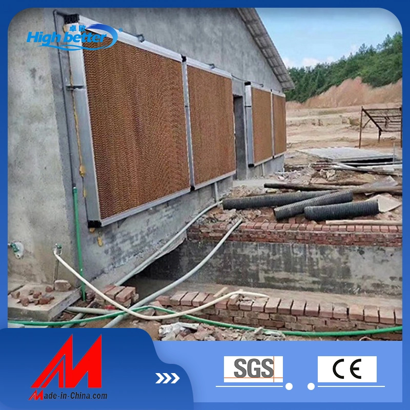 Good Quality Special Kraft Paper Honeycomb Cooling Pad Wall for Poultry Farm