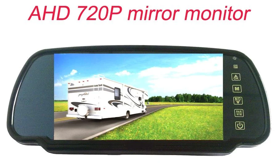 7inch Ahd 720p 1080P Rearview Mirror LCD Monitor