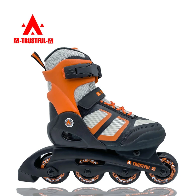 2023 Hot Sale Plastic Base Roller Skates Adjustable Kids Inline Skates