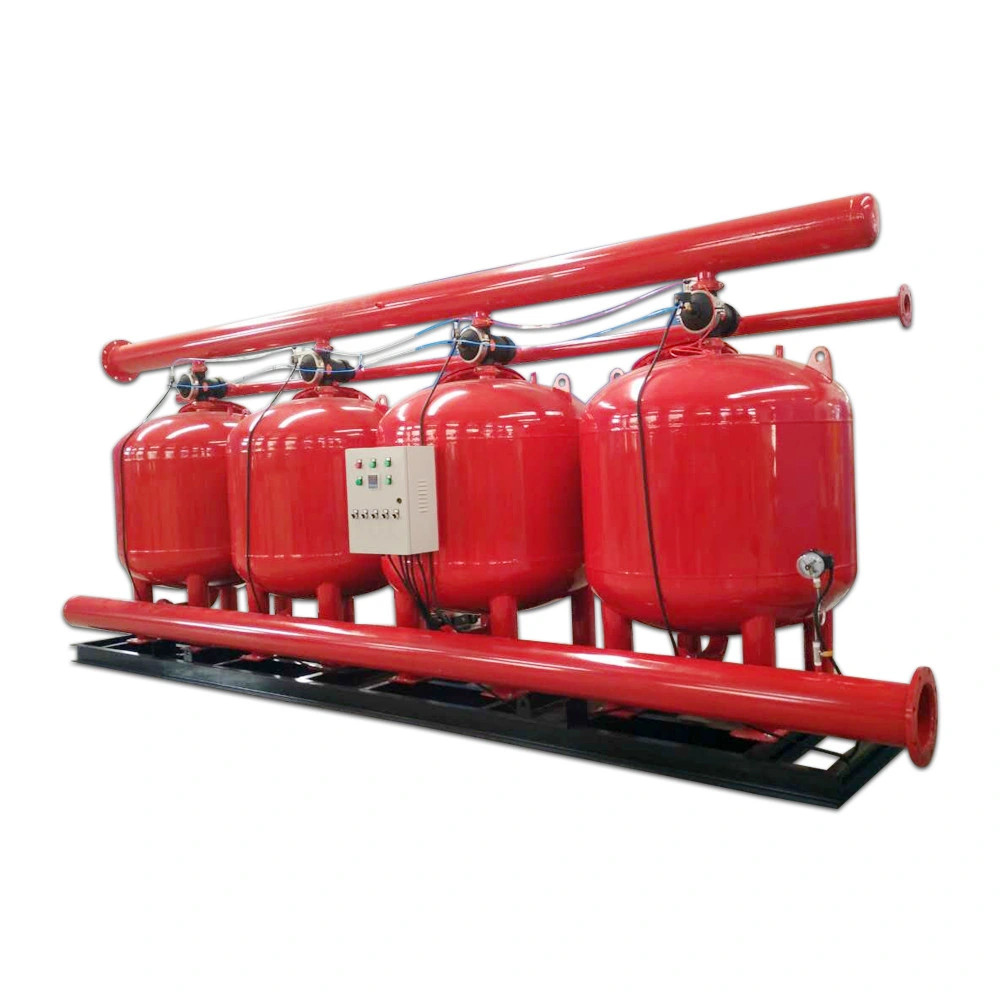 PLC Control Automatic Back Wash Quartz Sand Filter