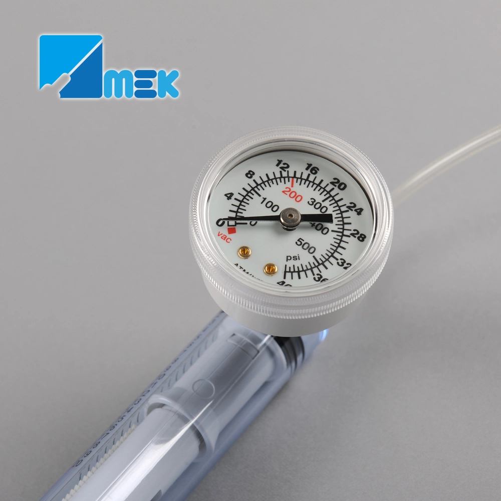 Disposable Medical Balloon Inflation Device with 20ml CE ISO