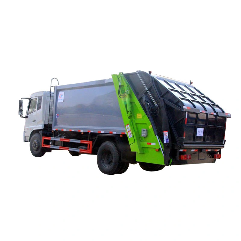 Garbage Truck 6cbm Garbage Compactor Truck 10tons 6X4 Price China Top Brand Factory Direct